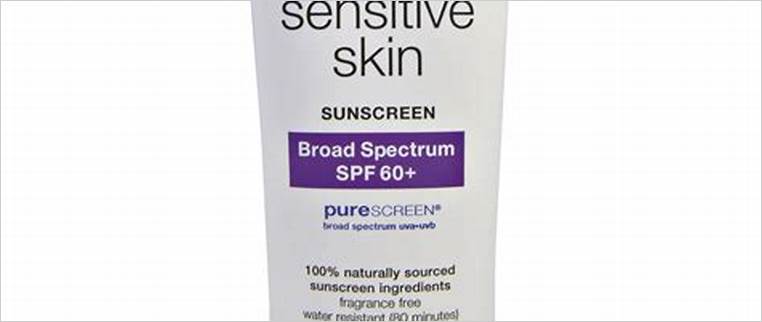 protetor solar para pele sensível