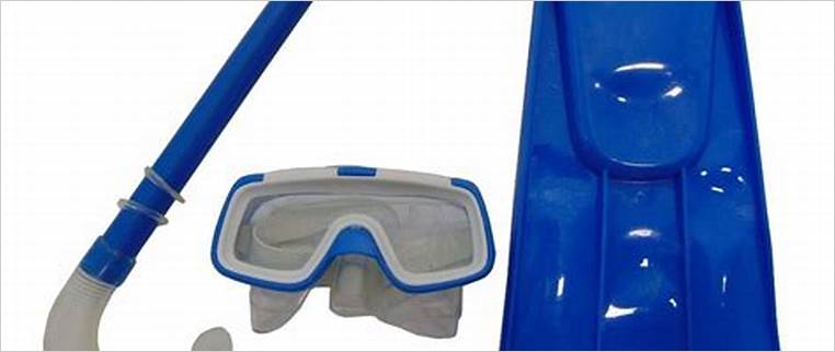 conjunto de snorkel com ajuste confortável
